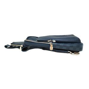 Louis Vuitton Body Avenue Crossbody Bum Sling Blue Belt Bag